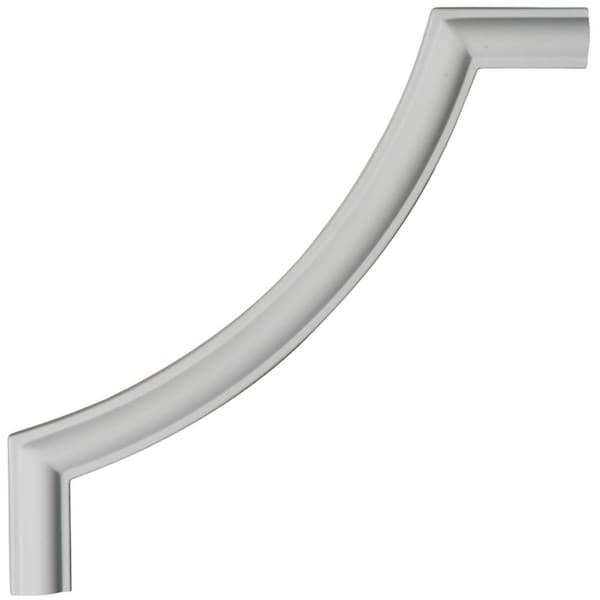 Ekena Millwork Panel Moulding Corner, Urethane, 8 in H, 8 in W PML08X08TR - main